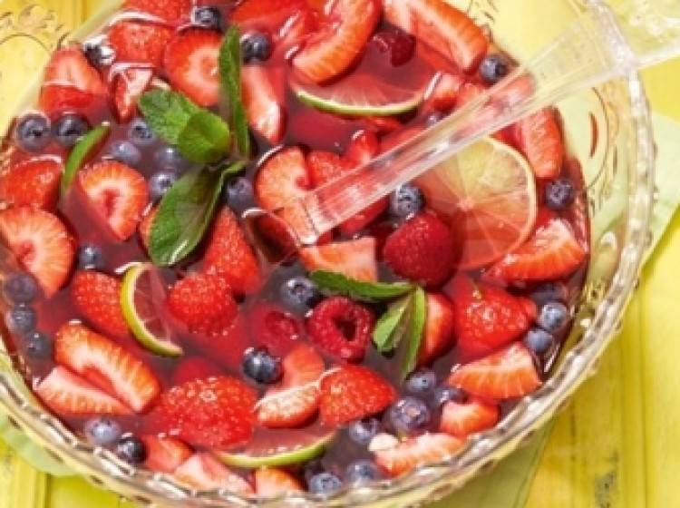 Feestelijke fruitbowl