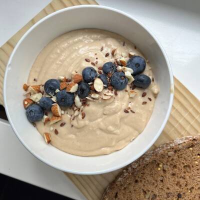 Eiwitrijke Cheesecake dip