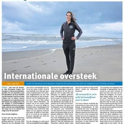 Weer in de krant!