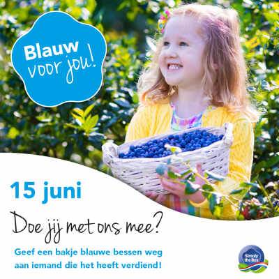 Simply the Bes lanceert campagne 'Blauw voor jou'